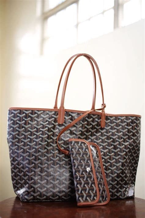 goyard st louis black and tan|Ultimate Guide to Goyard Tote Bag Styles: Saint Louis and more.